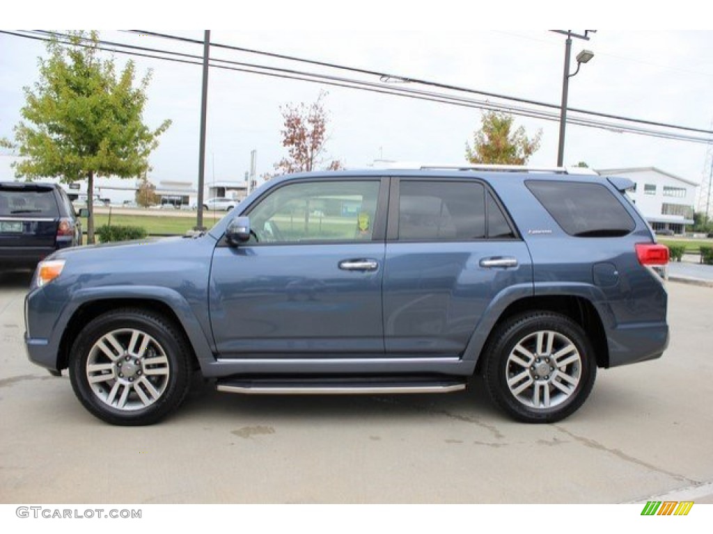 2012 4Runner Limited - Shoreline Blue Pearl / Black Leather photo #8