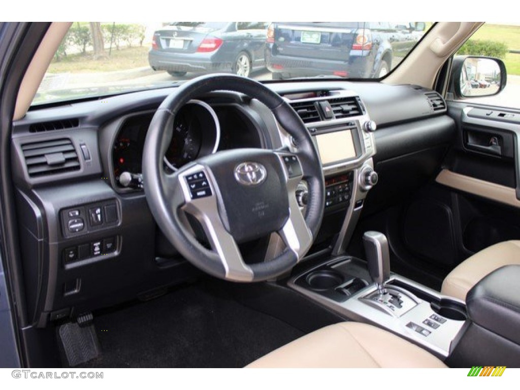 2012 4Runner Limited - Shoreline Blue Pearl / Black Leather photo #13