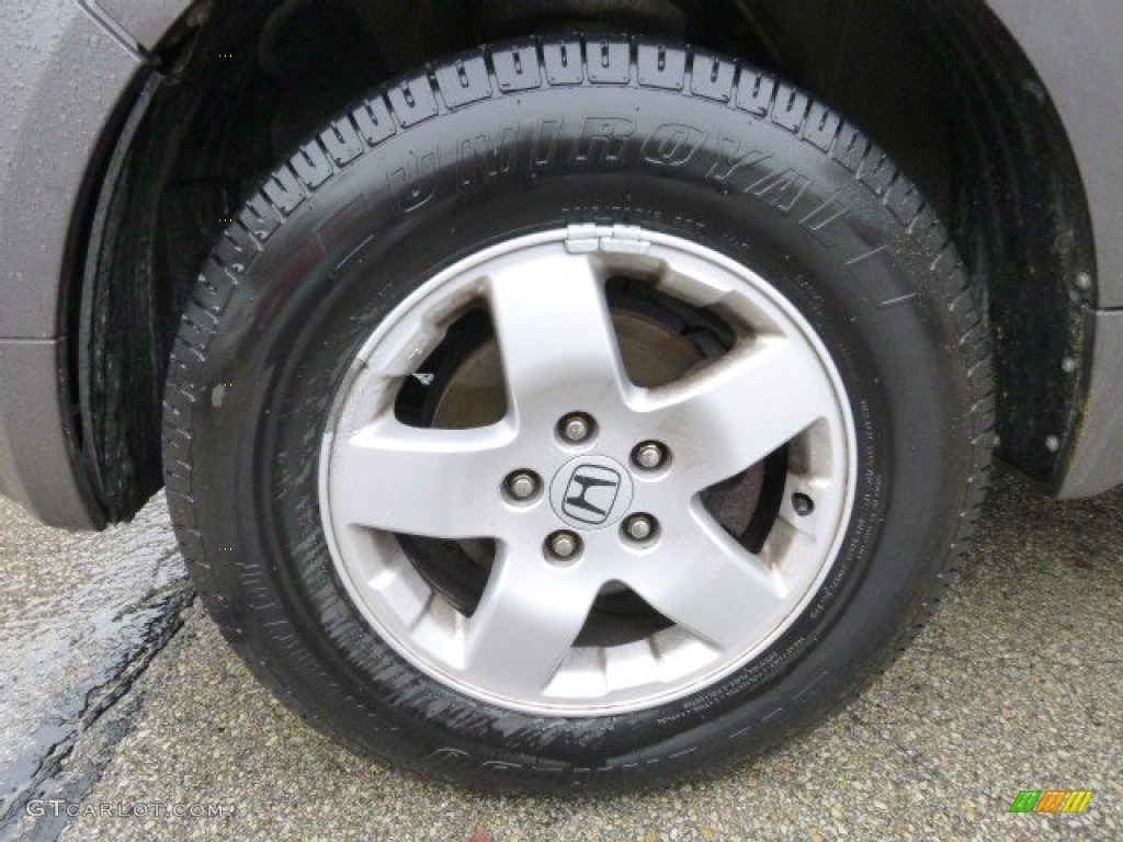 2004 Element EX AWD - Satin Silver Metallic / Gray photo #8