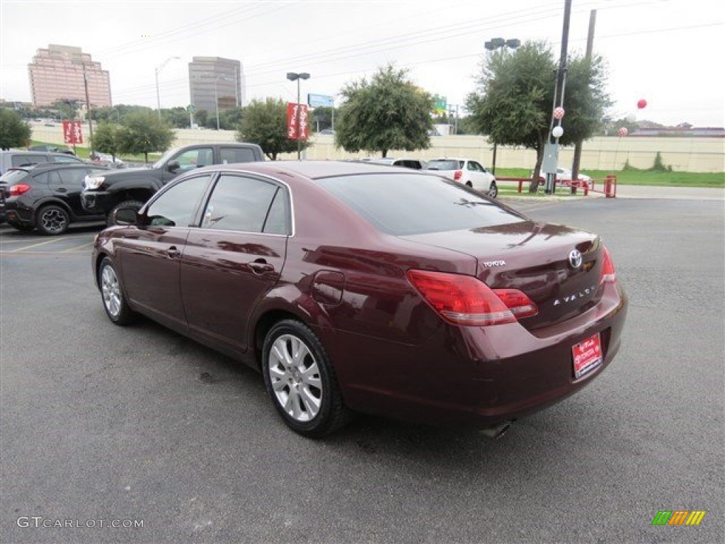 2008 Avalon XLS - Cassis Red Pearl / Graphite Gray photo #6