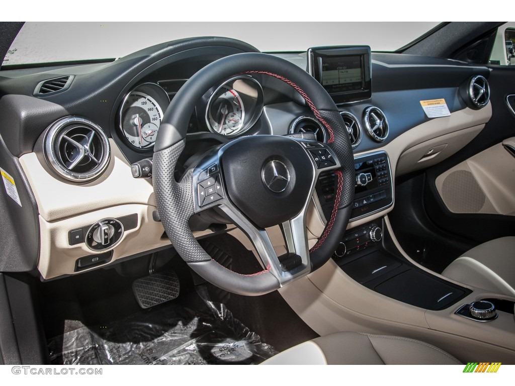 Beige Interior 2016 Mercedes-Benz CLA 250 Photo #108622628