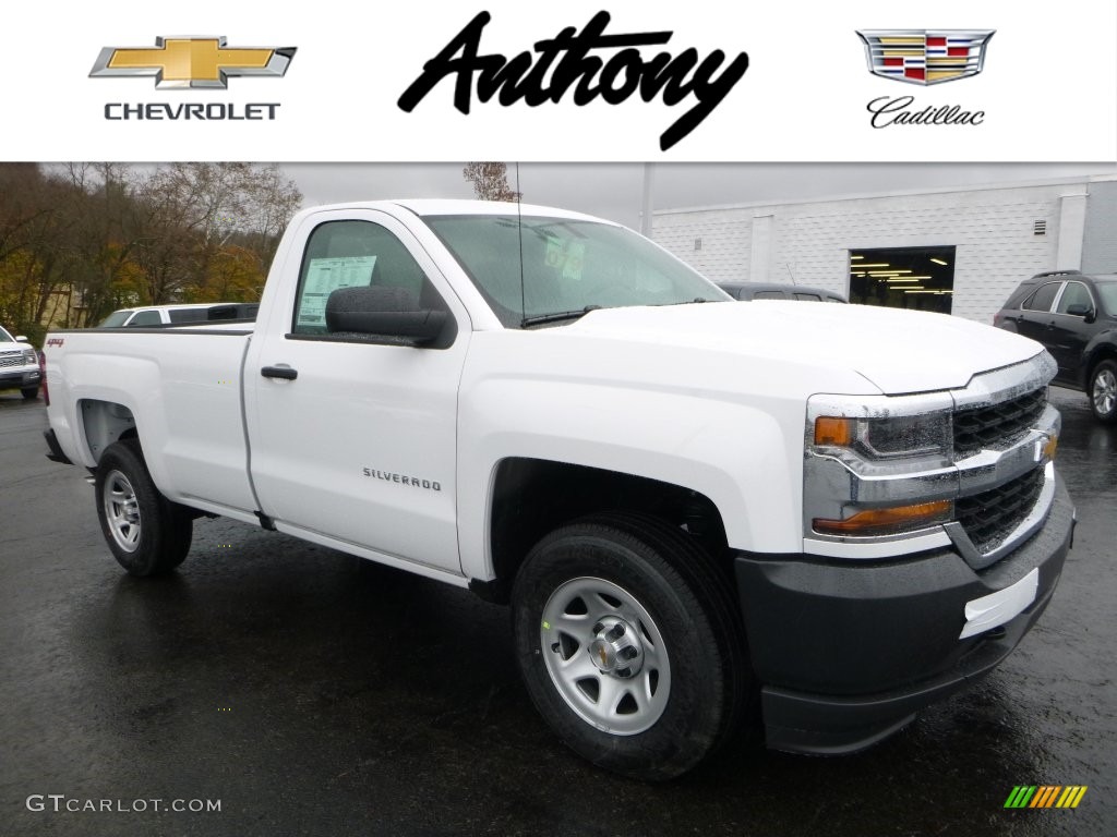 Summit White Chevrolet Silverado 1500