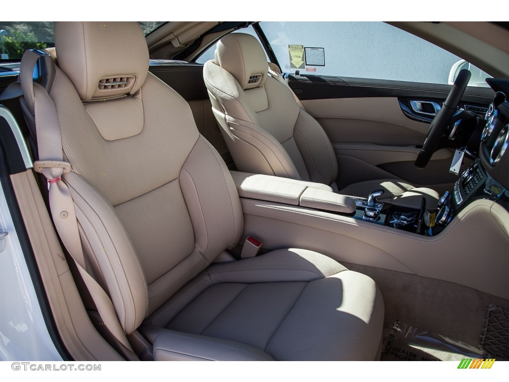 Ginger Beige/Espresso Brown Interior 2016 Mercedes-Benz SL 400 Roadster Photo #108623084