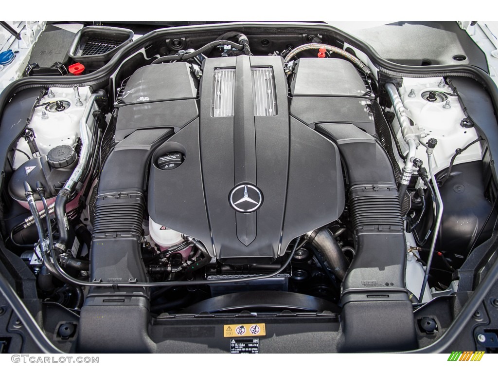 2016 Mercedes-Benz SL 400 Roadster 3.0 Liter DI biturbo DOHC 24-Valve VVT V6 Engine Photo #108623114