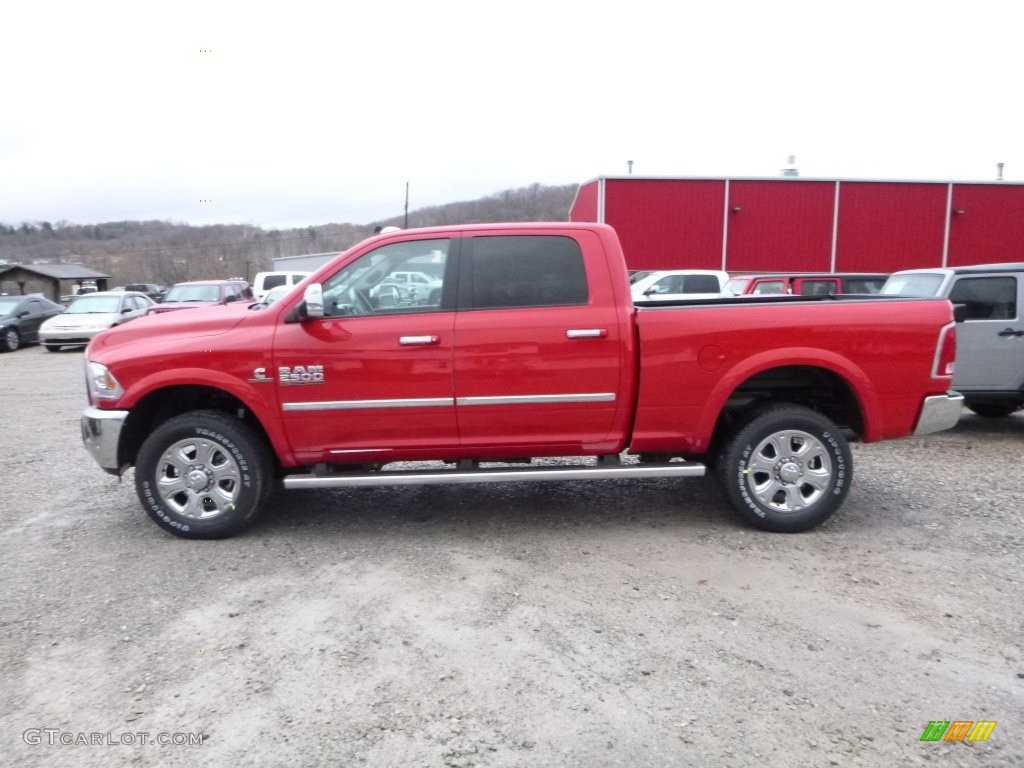 Flame Red 2016 Ram 2500 Laramie Crew Cab 4x4 Exterior Photo #108623997
