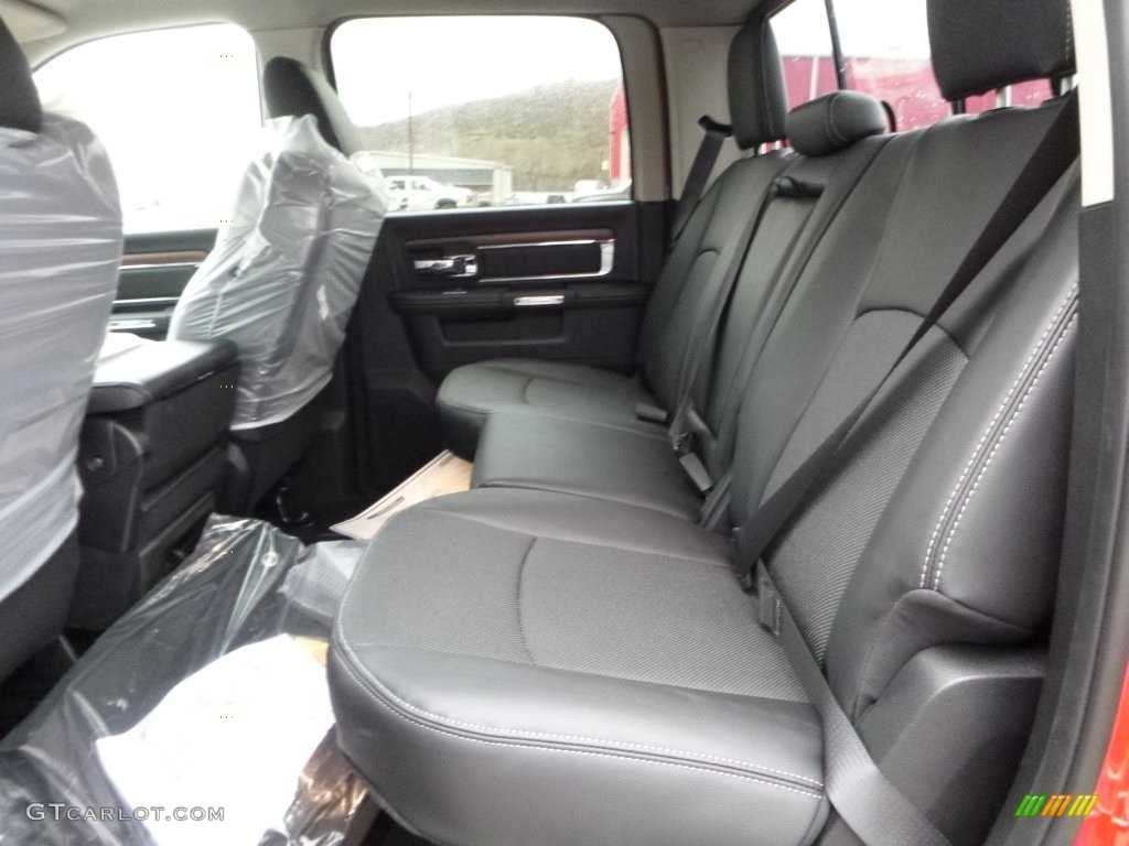 2016 Ram 2500 Laramie Crew Cab 4x4 Rear Seat Photo #108624041