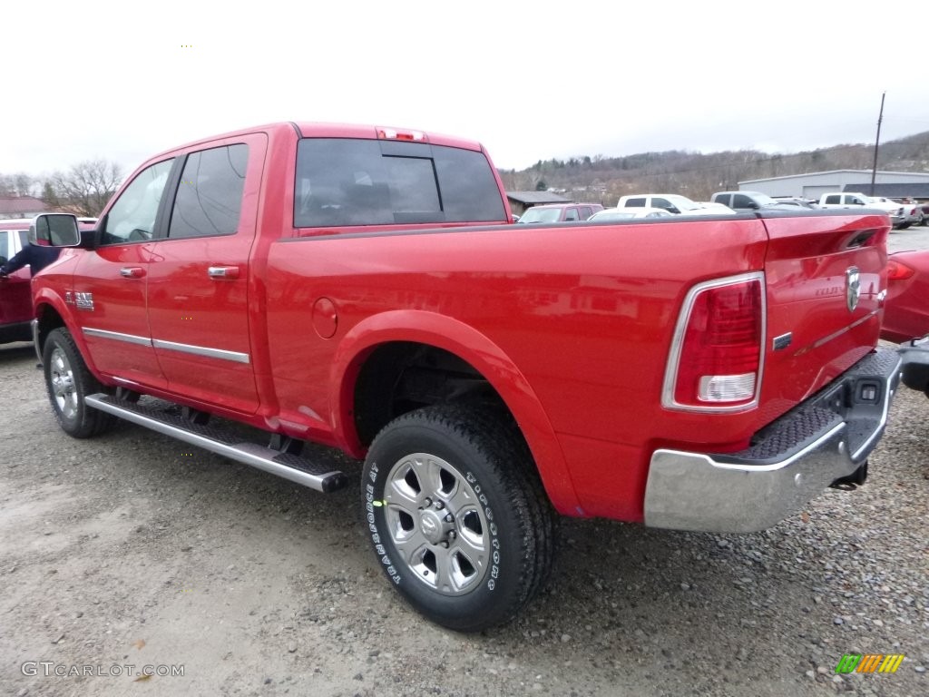 Flame Red 2016 Ram 2500 Laramie Crew Cab 4x4 Exterior Photo #108624065