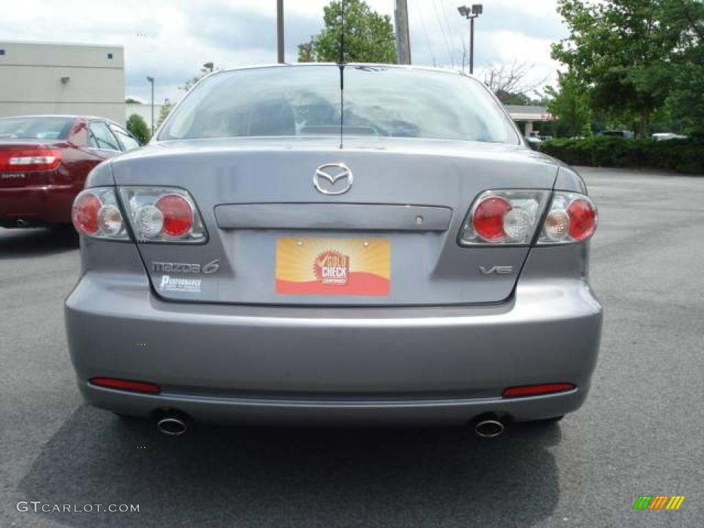 2006 MAZDA6 s Sedan - Tungsten Gray Metallic / Gray photo #4