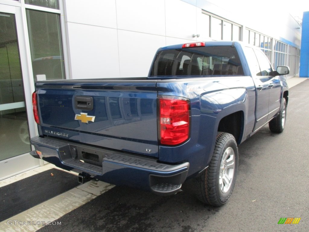 2016 Silverado 1500 LT Z71 Double Cab 4x4 - Deep Ocean Blue Metallic / Jet Black photo #4