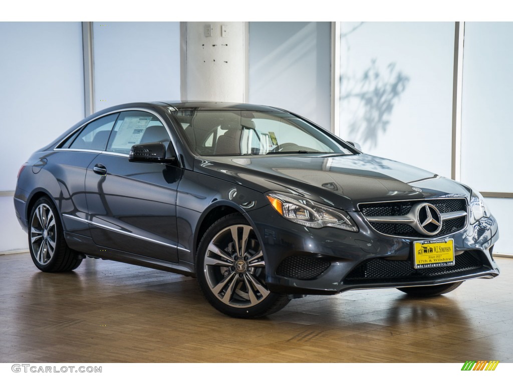 2016 E 400 Coupe - Steel Grey Metallic / Red/Black photo #12