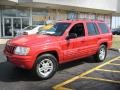 1999 Flame Red Jeep Grand Cherokee Limited 4x4  photo #1