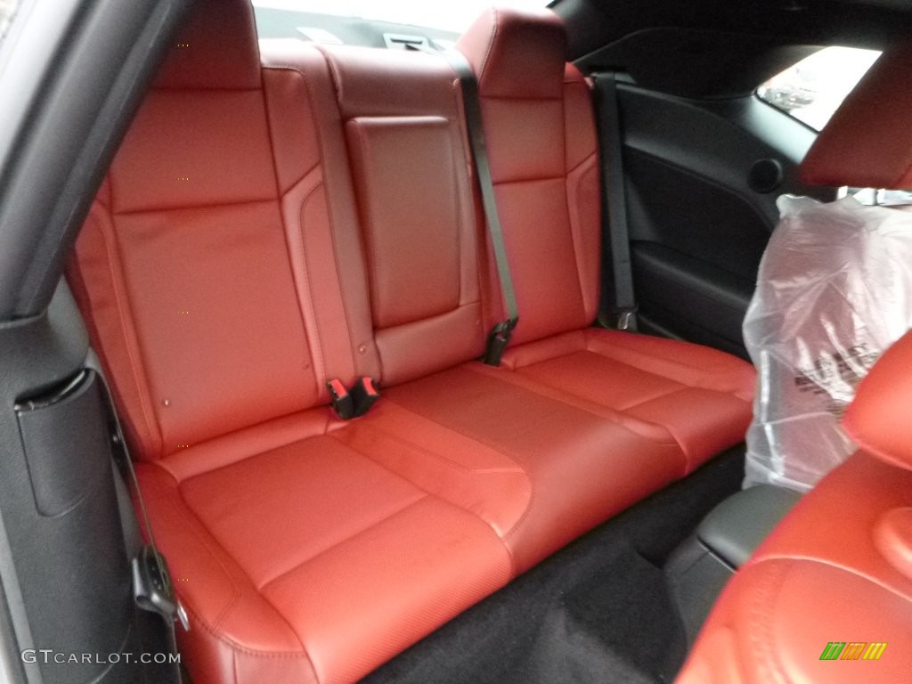 Black/Ruby Red Interior 2016 Dodge Challenger R/T Photo #108627028
