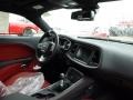 Black/Ruby Red 2016 Dodge Challenger R/T Dashboard