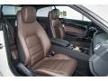 Chestnut Brown/Black 2016 Mercedes-Benz E 400 Coupe Interior Color