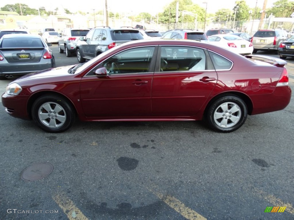 2010 Impala LT - Red Jewel Tintcoat / Ebony photo #6