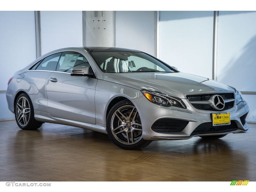 2016 E 400 Coupe - Iridium Silver Metallic / Crystal Grey/Black photo #12