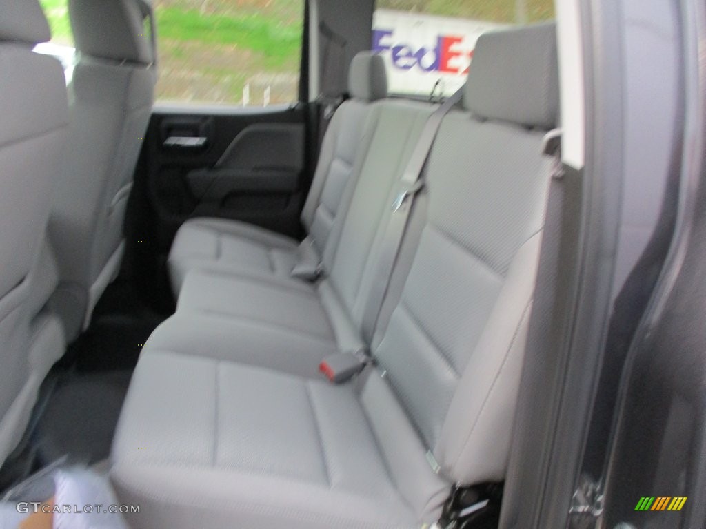 2016 Silverado 1500 WT Double Cab 4x4 - Tungsten Metallic / Dark Ash/Jet Black photo #12