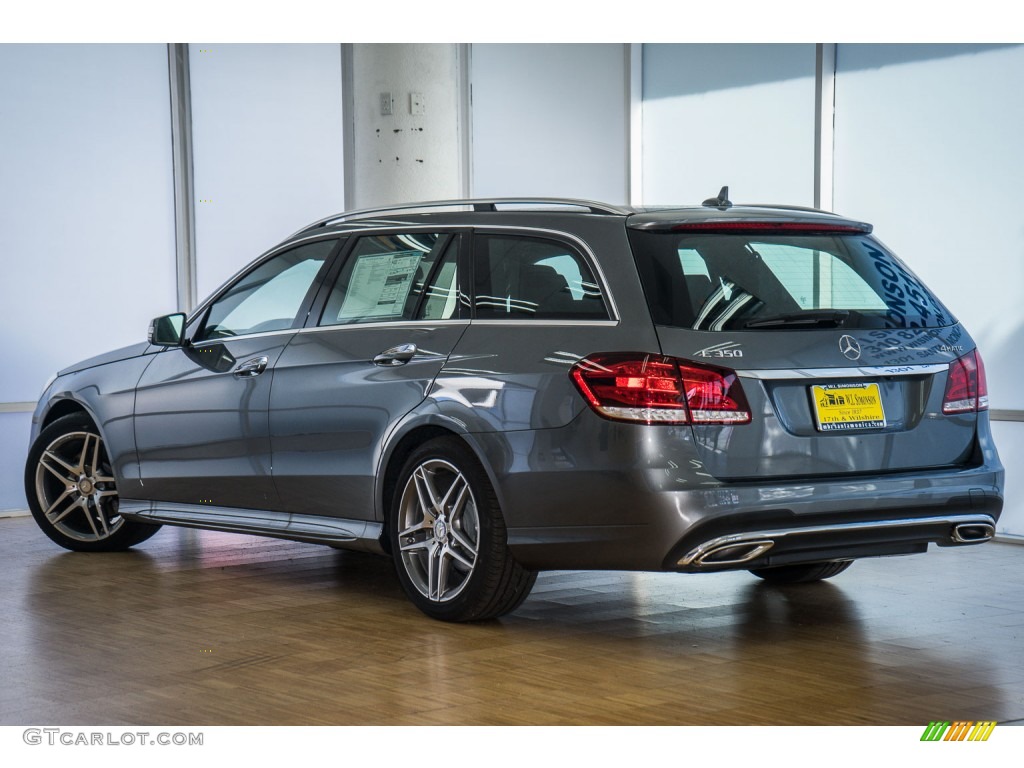 2016 E 350 4Matic Wagon - Selenite Grey Metallic / Black photo #3