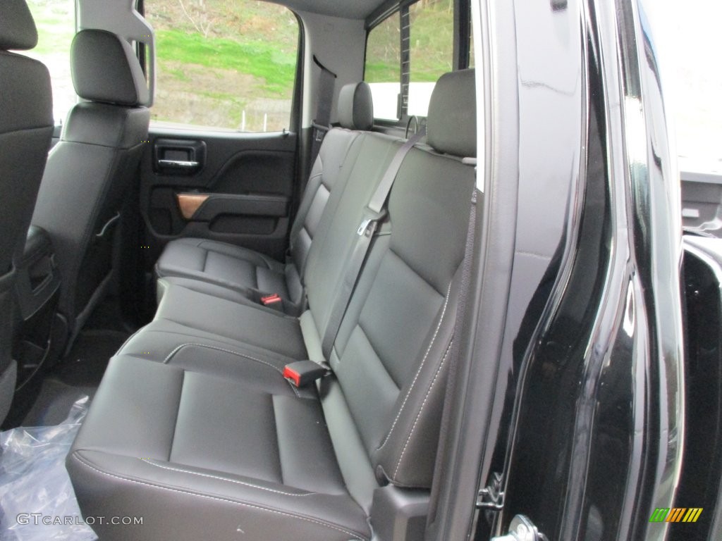 2016 Silverado 1500 LTZ Double Cab 4x4 - Black / Jet Black photo #12