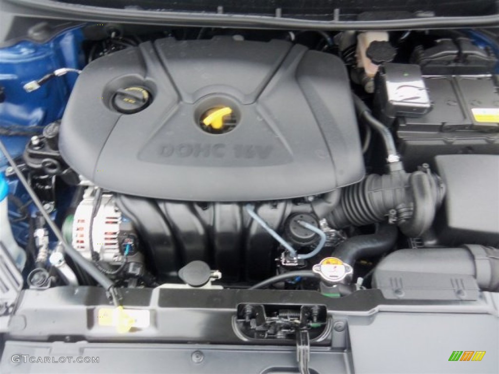 2016 Elantra SE - Blue / Beige photo #6