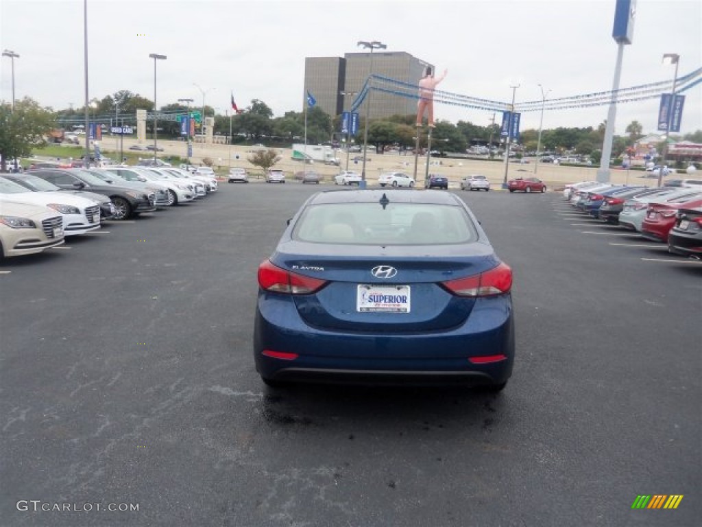 2016 Elantra SE - Blue / Beige photo #9
