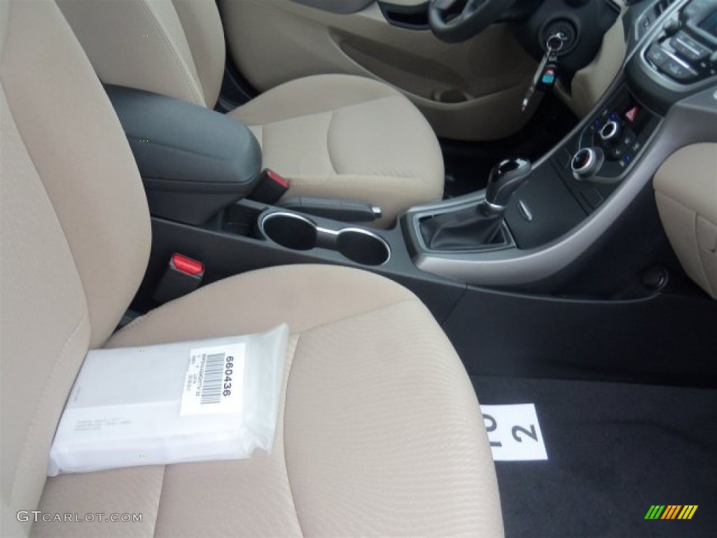 2016 Elantra SE - Blue / Beige photo #13