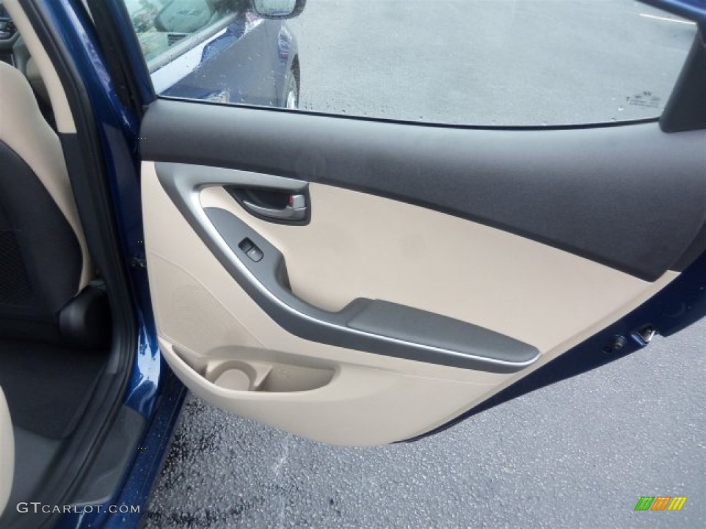 2016 Elantra SE - Blue / Beige photo #14