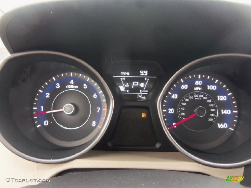 2016 Elantra SE - Blue / Beige photo #22