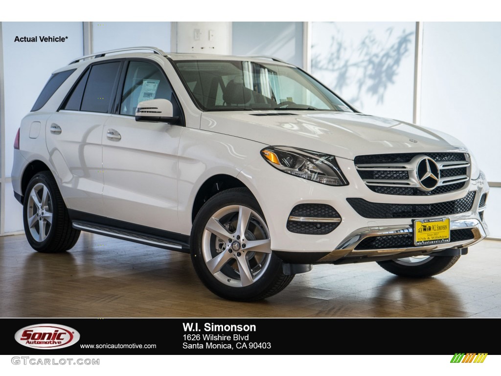 Polar White Mercedes-Benz GLE