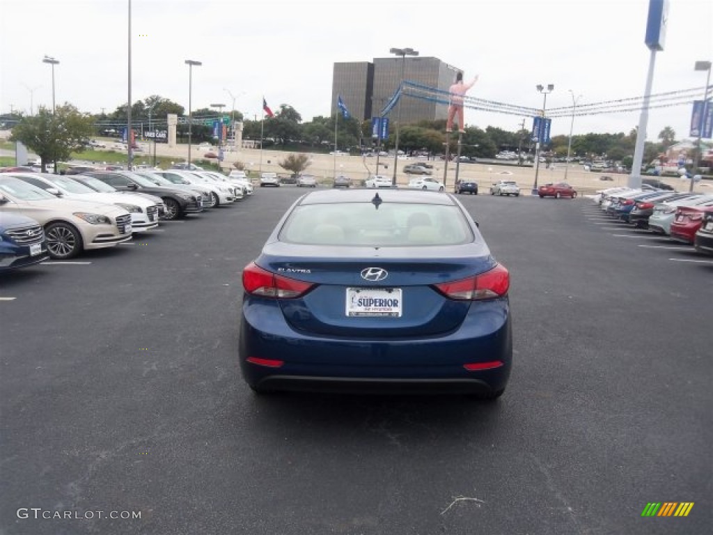 2016 Elantra Value Edition - Blue / Beige photo #9