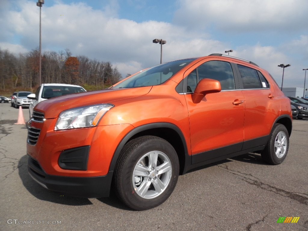 Orange Rock Metallic Chevrolet Trax