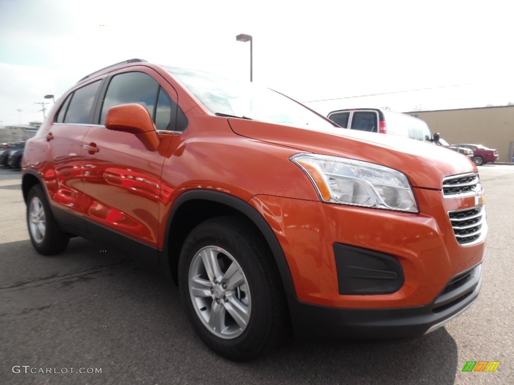2016 Orange Rock Metallic Chevrolet Trax LT AWD 108610194 Photo 3