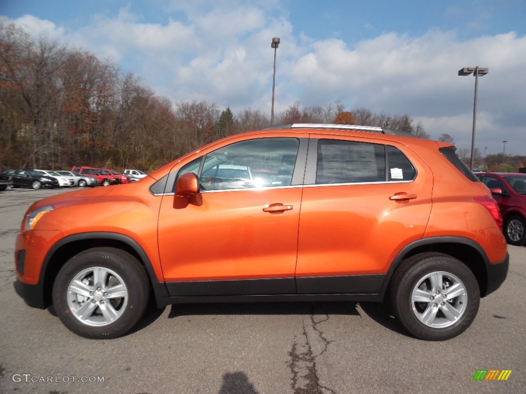 Orange Rock Metallic 2016 Chevrolet Trax LT AWD Exterior Photo #108632291