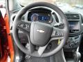 2016 Chevrolet Trax Jet Black Interior Steering Wheel Photo
