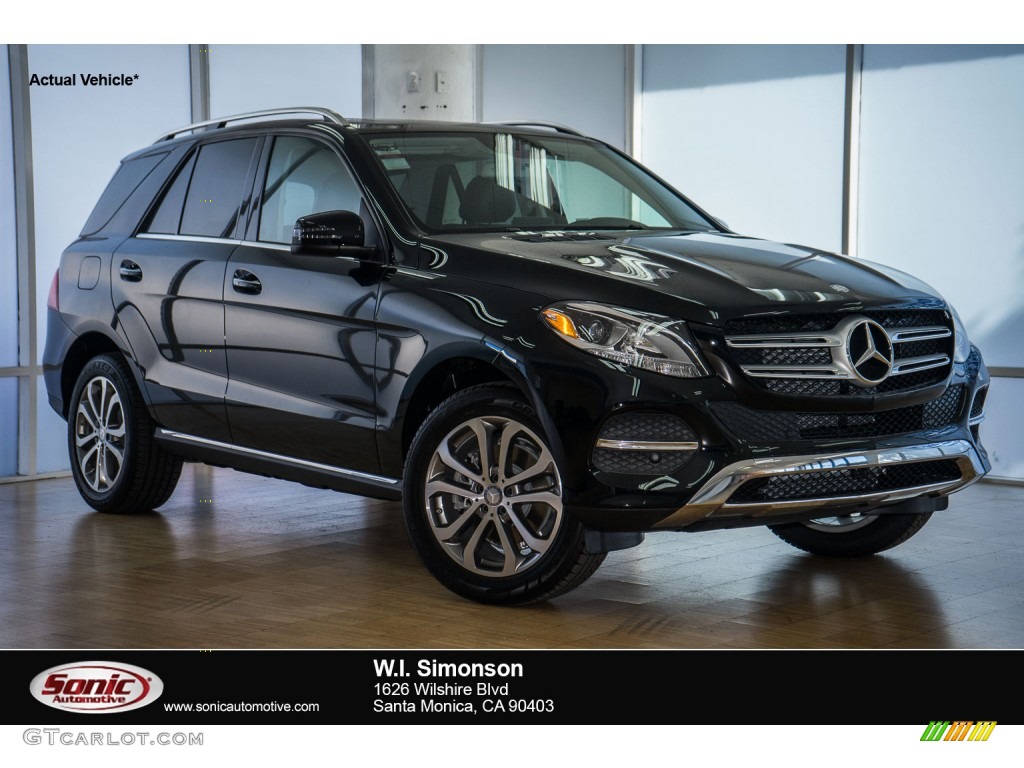 2016 GLE 350 4Matic - Black / Black photo #1