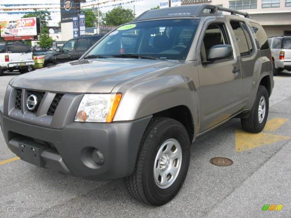 2008 Xterra X 4x4 - Desert Stone / Steel/Graphite photo #1