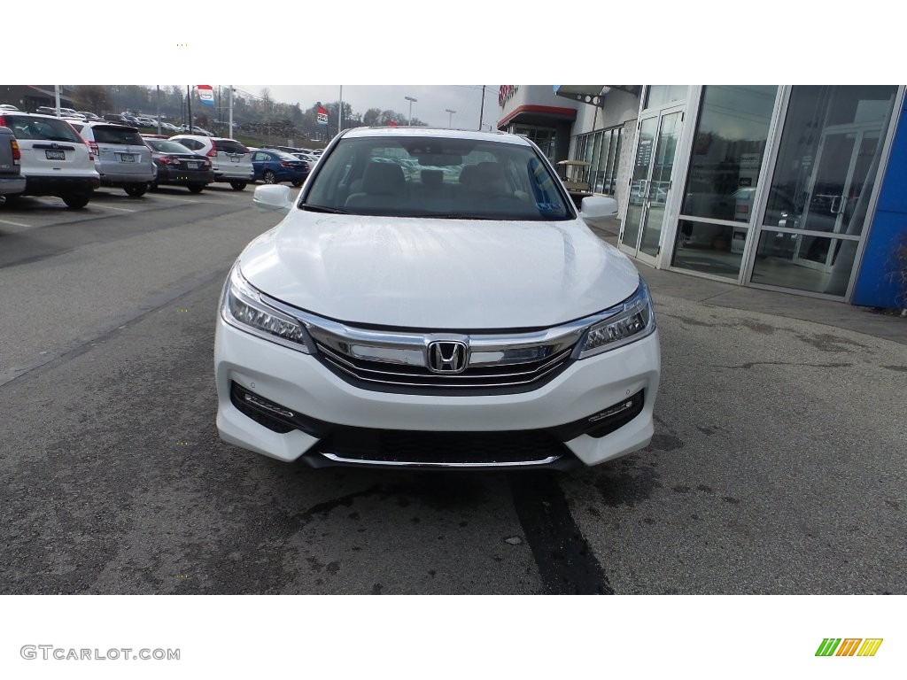 2016 Accord Touring Sedan - White Orchid Pearl / Ivory photo #3