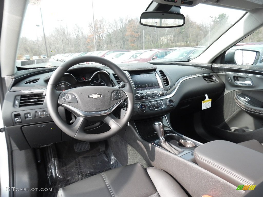 Jet Black Interior 2016 Chevrolet Impala LT Photo #108634286