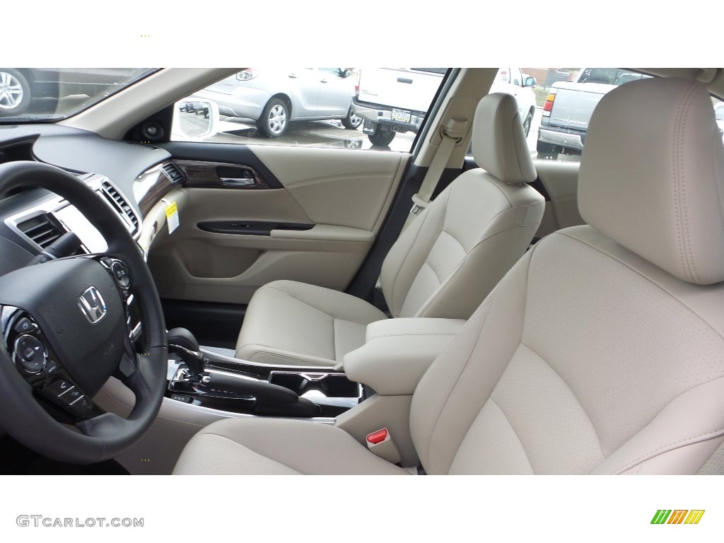 Ivory Interior 2016 Honda Accord Touring Sedan Photo #108634298