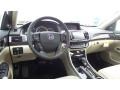 Ivory 2016 Honda Accord EX-L V6 Sedan Dashboard
