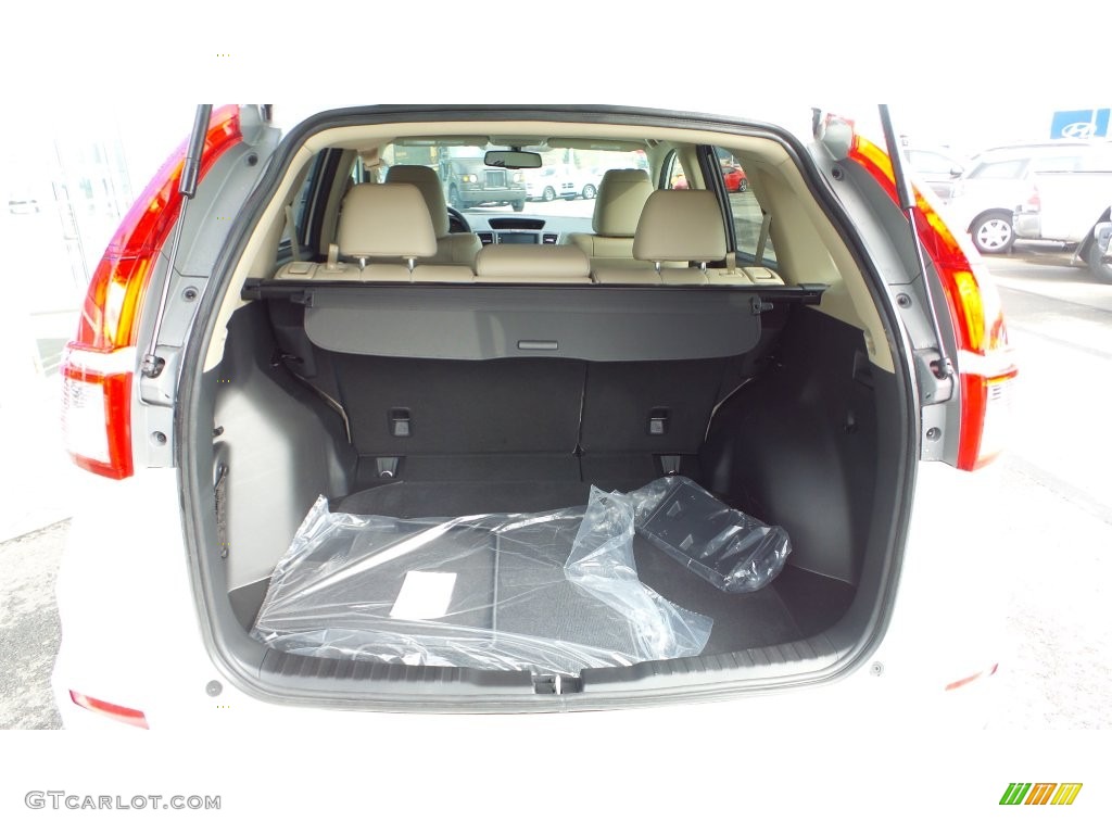 2016 CR-V EX-L AWD - White Diamond Pearl / Beige photo #6