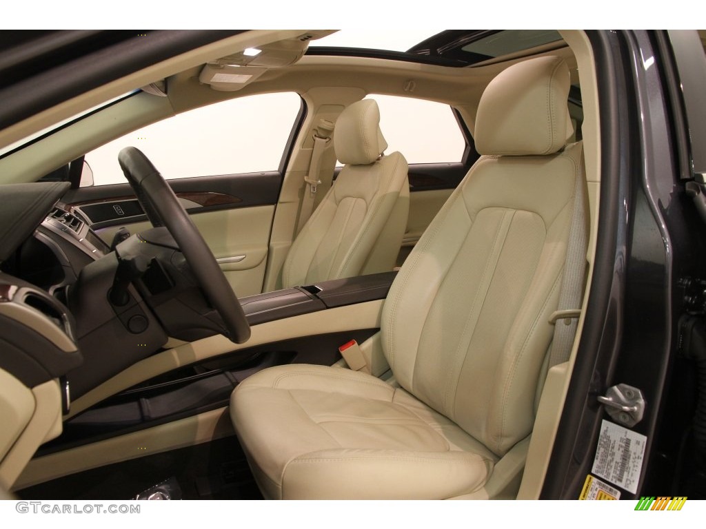 Light Dune Interior 2014 Lincoln MKZ AWD Photo #108636479