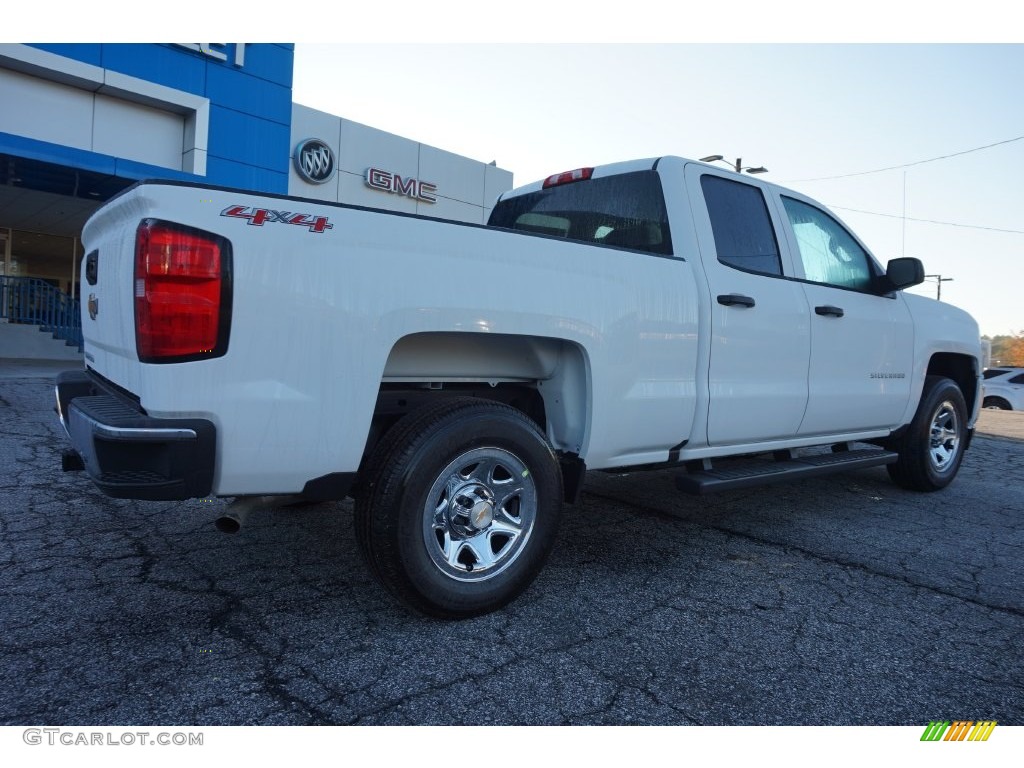 2016 Silverado 1500 WT Double Cab 4x4 - Summit White / Dark Ash/Jet Black photo #7