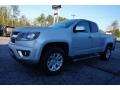 2016 Silver Ice Metallic Chevrolet Colorado LT Extended Cab  photo #3