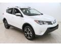 2015 Super White Toyota RAV4 Limited AWD  photo #1