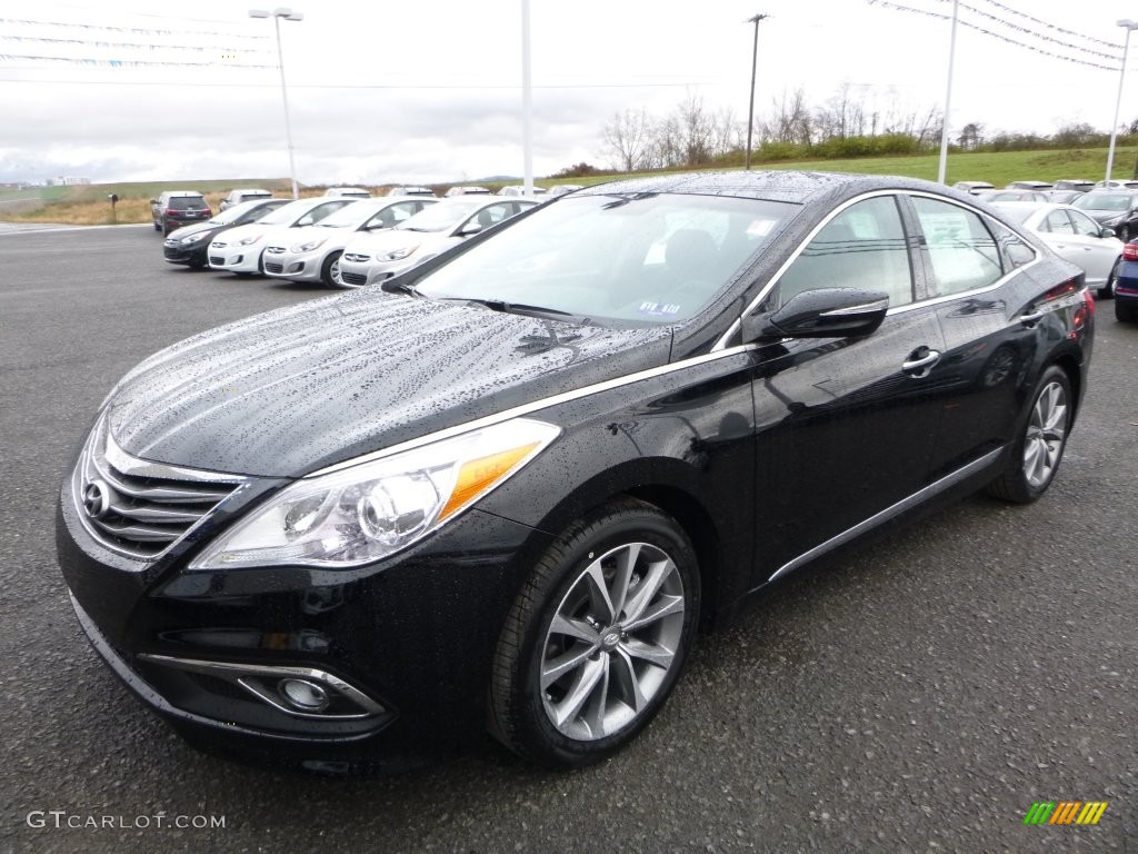 Eclipse Black 2016 Hyundai Azera Standard Azera Model Exterior Photo #108638507