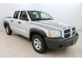 Bright Silver Metallic 2005 Dodge Dakota ST Quad Cab