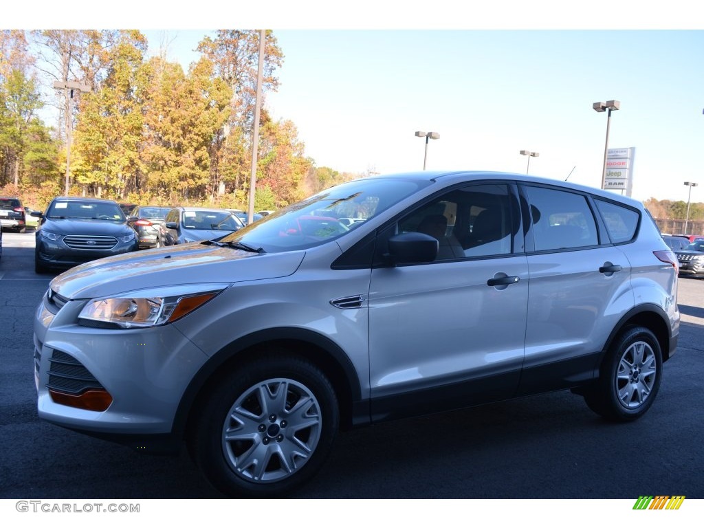 2016 Escape S - Ingot Silver Metallic / Charcoal Black photo #3