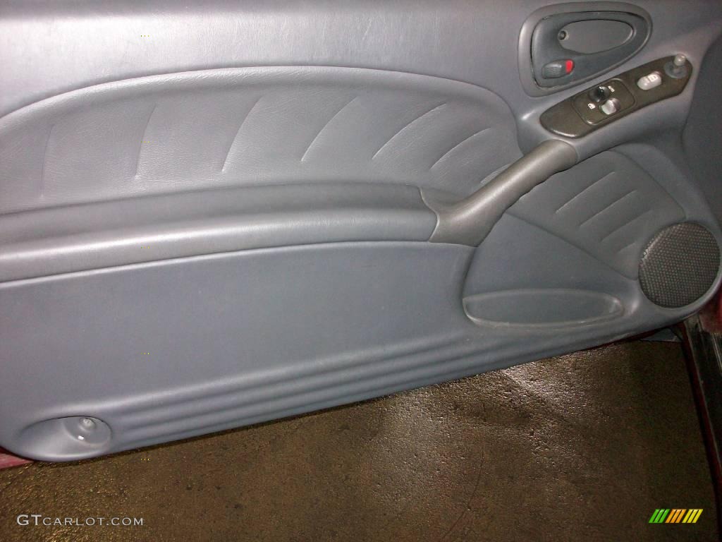 2001 Grand Am SE Sedan - Redfire Metallic / Dark Pewter photo #18