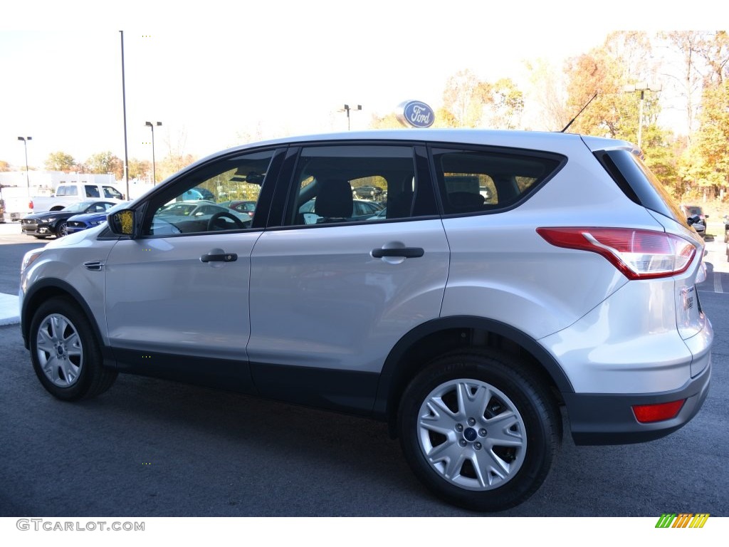 2016 Escape S - Ingot Silver Metallic / Charcoal Black photo #22